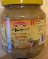 Mängden socker i Mildessa mildes Sauerkraut