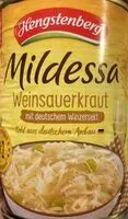 Mängden socker i Mildessa Weinsauerkraut