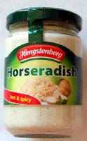 Mängden socker i Horseradish Raifort piquant