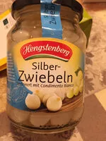 Mängden socker i Hengstenberg Silberzwiebeln Verfeinert Mit Condimento Bianco