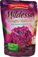 Mängden socker i Mildessa Genießer Rotkohl / Rotkraut
