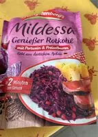 Mängden socker i Mildessa Genießer Rotkohl, Mit Portwein