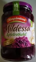 Mängden socker i Apfelrotkohl