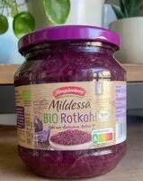Mängden socker i Mildessa bio Rotkohl