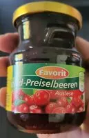 Mängden socker i Wildpreiselbeere