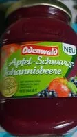 Mängden socker i Apfel-Schwarze Johannisbeere
