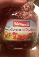 Mängden socker i Wild Preiselbeeren & Cranberries