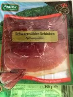Mängden socker i Schwarzwälder Schinken