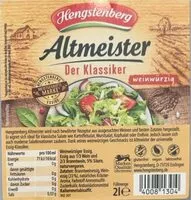 Mängden socker i Altmeister der Klassiker