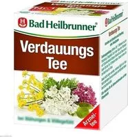 Mängden socker i Bad Heilbrunner Verdauungs Tee