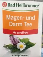 Mängden socker i Magen Und Darm Tee, Kamille, Pfefferminz, Kümmel