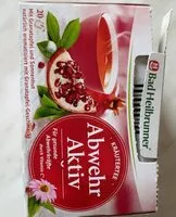 Mängden socker i Abwehr Aktiv kräutertee
