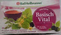 Mängden socker i Bad Heilbrunner Basisch Vital, Kräutertee mit grün...