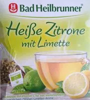 Mängden socker i Bad Heilbrunner Heiße Zitrone Mit Limette