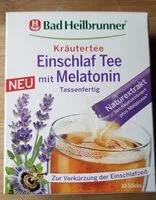 Mängden socker i Einschlaf Tee mit Melatonin