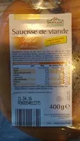 Mängden socker i Saucisse de viande