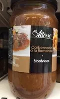 Mängden socker i Carbonnade à la flamande