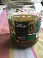 Mängden socker i Cornichons Aigre-doux