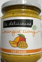 Mängden socker i Tartinade bio mangue curry