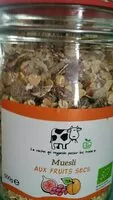Mängden socker i Muesli aux fruits secs