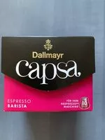 Mängden socker i Dallmayr Capsa Espresso Barista