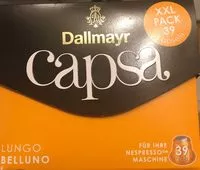 Mängden socker i Capsa Lungo Belluno