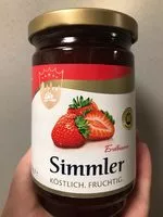 Mängden socker i Erdbeermarmelade