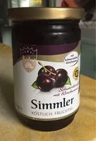 Mängden socker i Schwarzkirsch Konfitüre Extra, Schwarzkirs...