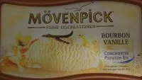 Mängden socker i Mövenpick Bourbon Vanille