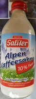 Mängden socker i Alpen Kaffeesahne