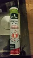 Mängden socker i Vitamine C + Zinc 