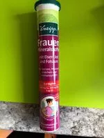 Mängden socker i Kneipp Frauen Mineralstoffe Brausetablette