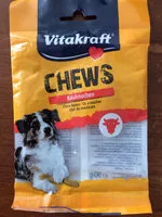 Mängden socker i Chews