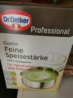 Mängden socker i Maisstärke