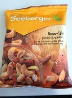 Mängden socker i Seeberger Nuss Trio
