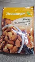 Mängden socker i Sucré salé d amandes blanchies