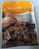 Mängden socker i Seeberger Erdnusskerne Geröstet Und Gesalzen
