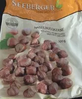 Mängden socker i Seeberger Haselnusskerne Mit Schale