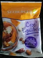 Mängden socker i Mélange fruits secs et graines