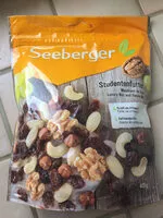 Mängden socker i Seeberger Studentenfutter 400G