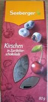 Mängden socker i Kirschen in Zartbitterschokolade