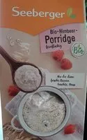 Mängden socker i Bio-Himmbeer Porridge