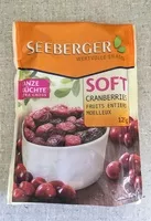 Mängden socker i Soft cranberries