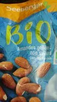 Mängden socker i Amandes grillées non salées