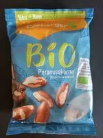 Mängden socker i Seeberger Bio Paranusskerne