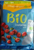 Mängden socker i Bio Cranberries gesüßt