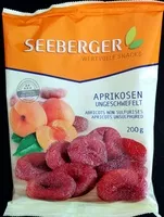 Mängden socker i Aprikosen ungeschwefelt