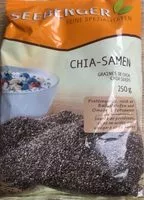 Mängden socker i Graines de chia