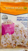 Mängden socker i Mikrowellen Popcorn süß