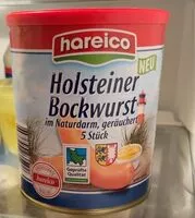 Mängden socker i Holsteiner Bockwurst